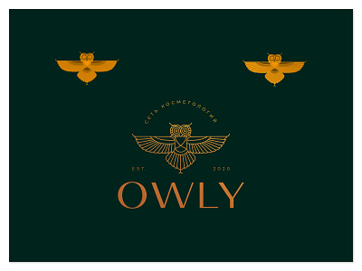 Logo for a Cosmetology Clinic branding design free logo graphic design illustration logo owl logo premium logo typography ui ux vector