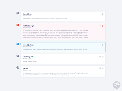 Notes timeline design notes timeline timeline design ux