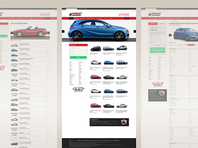 Target Car Leasing css design html website