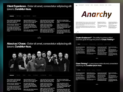 Anarchy css design html website