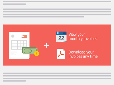 Blog post image blog calendar icon invoice money
