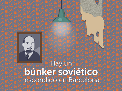 Soviet Bunker in Barcelona barcelona graphic design illustrator infographic