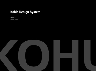 Kohla Design System design system e commerce free spirit mountains online shop sports tirol ui design
