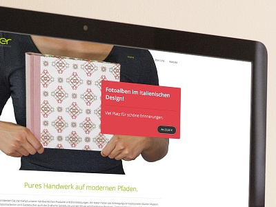 Buchbinderei - Egger Konrad bookbinder ecommerce handcrafted handmade pur redesign ux