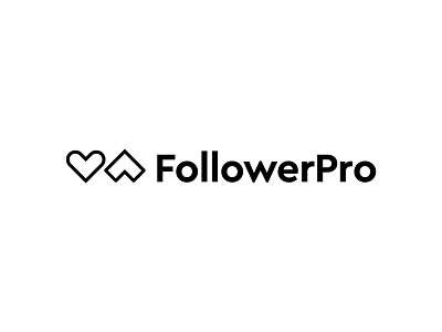 FollowerPro logo concept pt.2 branding logo logo design