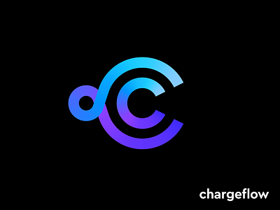Logo concept for Chargeflow pt.1 ai blockchain branding c charge chargeback crypto finance fintech flow flowing hug icon logo mark marketing money monogram security technology