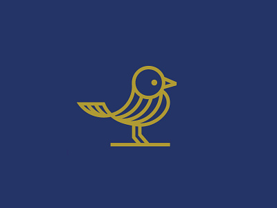 Bird ( for sale) fashion mark gold bird great bird icon nature liberty brave minimalistic lines beauty logo protection modern textile
