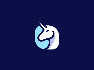 Unicorn logo brand branding icon logo mark unicorn