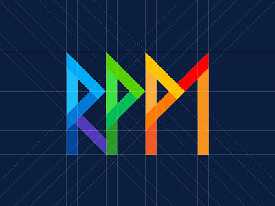 RPM logo logo m mark marketing monogram p r rpm solution web