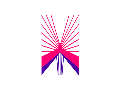 Boston Immersive logo, Zakim Bridge