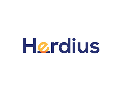 Herdius wordmark | Cryptocurrency platform by Vadim Carazan on Dribbble