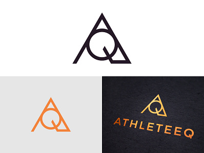 AQ monogram for a luxury sport accessories