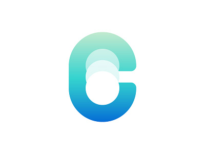 C for coins | Logo concept for crypto exchange company