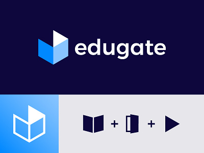 Logo concept for educational pass management app