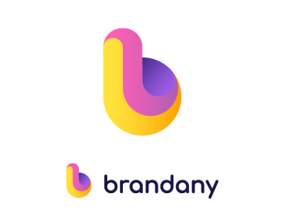 Logo concept for photo and video editing service (sold) b monogram mark blooming management organic brand branding identity color corolful gradient 3d marketing letter lettering photo editing management up growth bloom