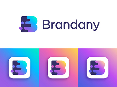 Brandany logo concept | Photo and video editing service artistic art bloom blooming evolution b branding splash color coloring color friendly coloring mark colorful fast marketing management forward photo video icon monogram letter brand social media growth speed trasitions gradient creative