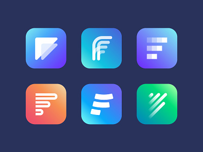 Logo concepts for fitness app ( for sale )