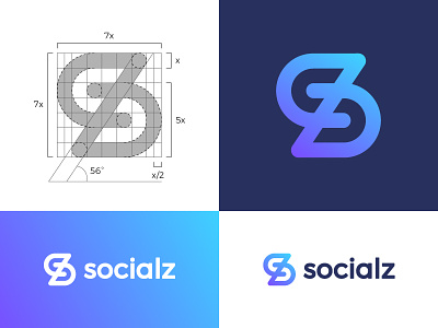 Logo concept for socialz