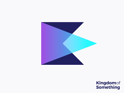 Logo concept for a creative production company (wip) artistic sharp arrow design icon monogram forward k crown light king kingdom of something lights movie art