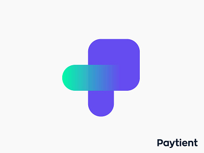 P monogram for medical bill pay app ( for sale ) client patient hospital cross letter lettering crypto technology tech fintech bitcoin gradient speed finance healthcare logo payment bill money transfer fast