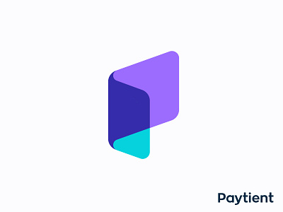 P for Paycheck | Logo concept for medical bill pay app (wip) app branding economy finance fintech folder growth healthcare medical money monogram p paycheck payment paytient transparent trustworthy up wallet web3