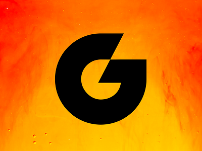 Gatorade logo concept bolt light lighting speed brand branding rebrand monogram g sport drink fitness icon mark letter lettering