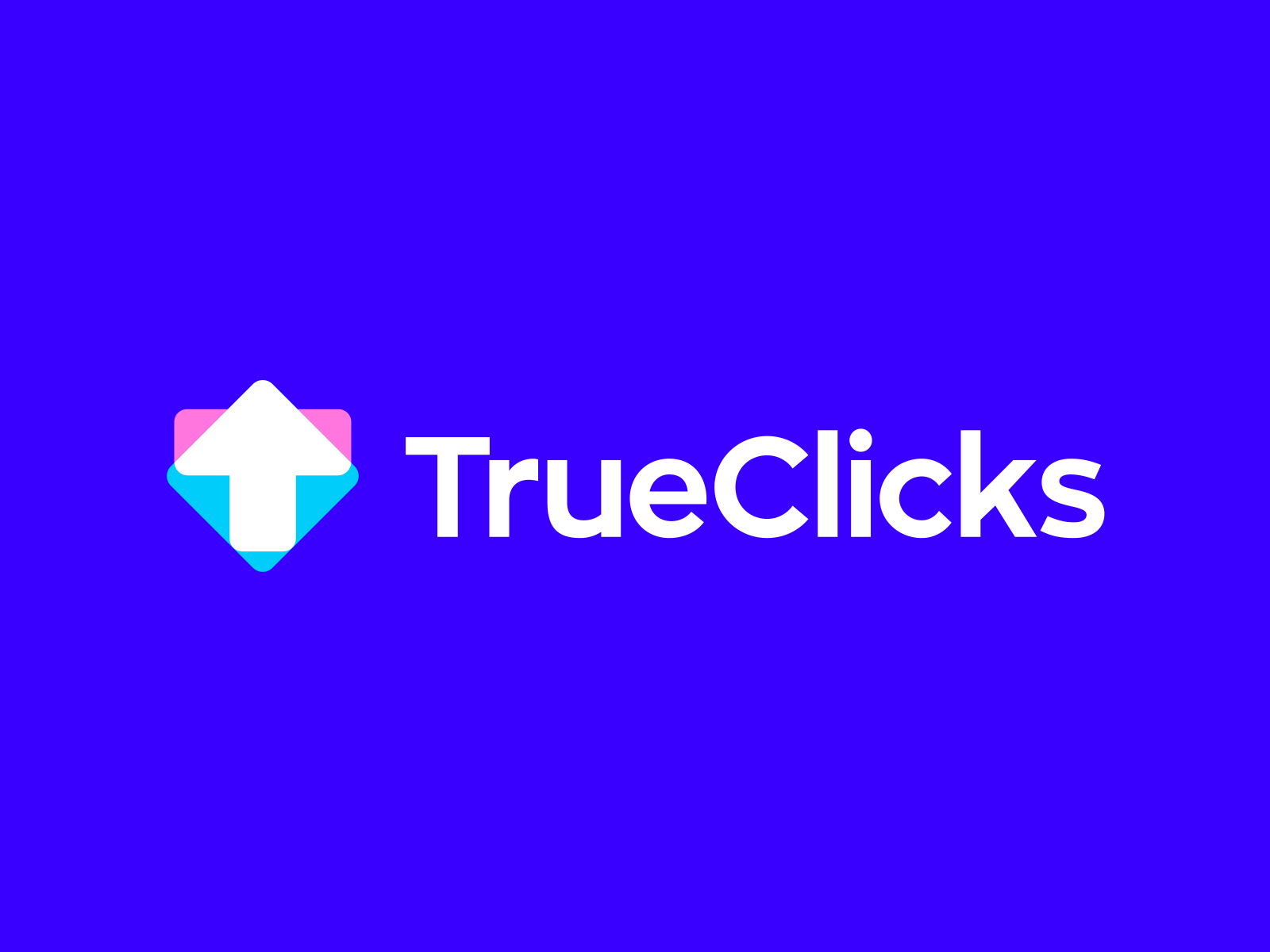 TrueClicks logo animation animation branding carazan vadim arrow growth click clicks web online client transparent t monogram consulting support help consult logo design logos mark truth true brand branding