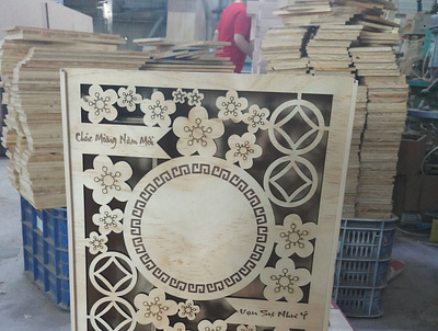 Hộp gỗ quà tặng tết mặt khắc hoa mai hộp gỗ hộp gỗ cao cấp hộp gỗ quà tặng quà tặng tết xưởng sản xuất hộp gỗ