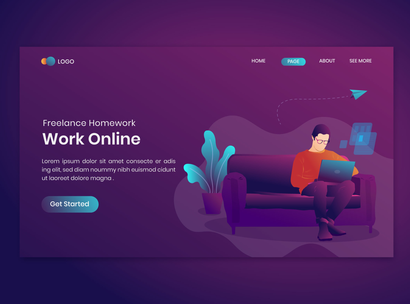 work-online-freelance-homework-on-landing-page-by-nanoagency-on-dribbble