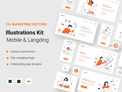 Marketting Illustration Kit