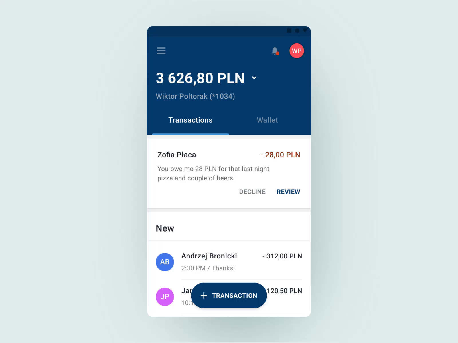 Android Bank Account Management App Demonstration