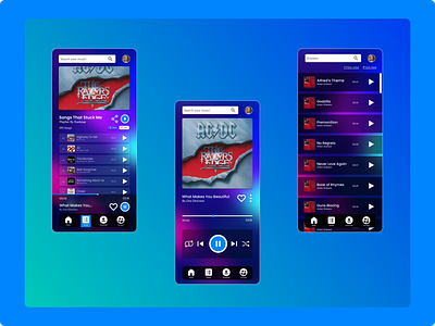 Music Player Daily UI Challenge #09 daily ui daily ui challenge design learning design media media player music music player player ui web ui