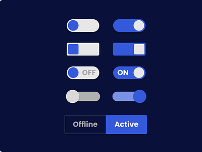 Toggle On/Off Switches Daily UI Day 15