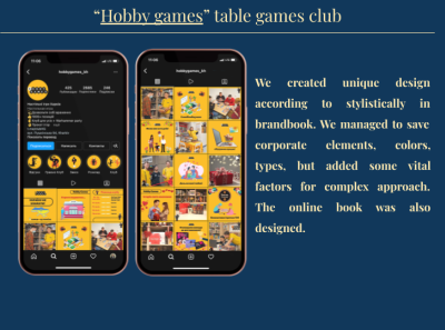 Design for “Hobby games” table games club branding design logo