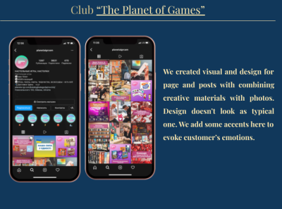 Design for club “The Planet of Games” branding design logo motion graphics