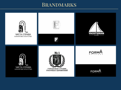 Brandmarks branding design logo