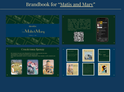 Brandbook for “Matis and Mary”