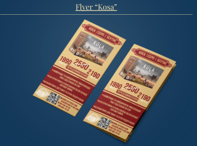 Flyer “Kosa”