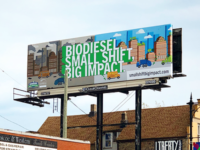 Small Shift, Big Impact Campaign Billboards