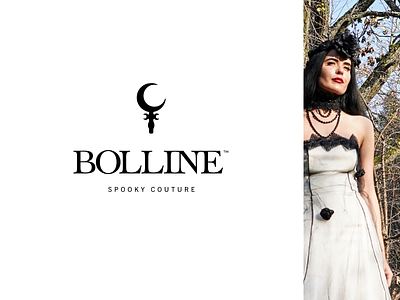Logo Design / Bolline Spooky Couture branding design challenge dribbbleweeklywarmup fashion graphic design logo practice