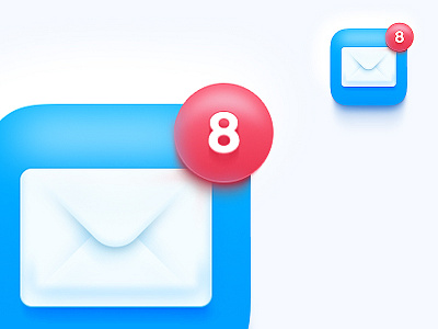 daily ui 007 app blue chat icon ios