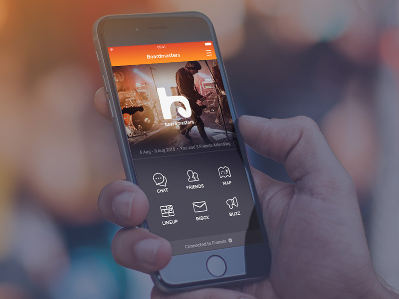 Festival app by Andrew Sims on Dribbble