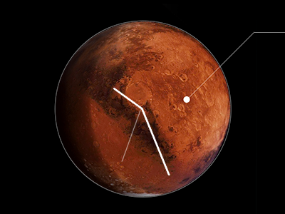 Time On Mars app clock mars