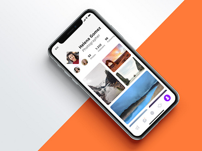 Social App Concept for Photographers app app design ios app design social network ui ui deisgn uiux ux design