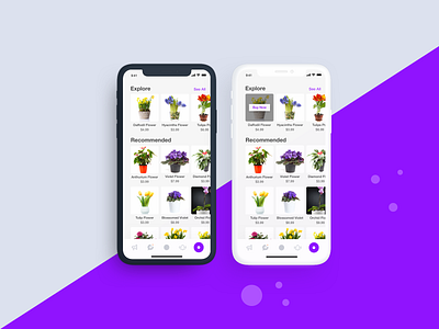 Decorative Flowers Buying App Concept app app design flowers buying app ios app design ui deisgn