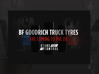 Digital Campaign Launch black branding design digital event launch monochrome red tyre ui ux web