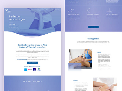 Physiotherapist Website