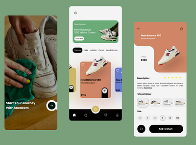 Shoes E commerce app e commerce managementapp shoes ui