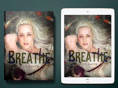 Breathe - premade cover book book coer design book cover cover cover design literature premade premade book cover