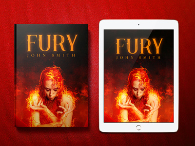 Fury - premade book cover book book cover book cover design cover cover design fantasy literature premade premade cover